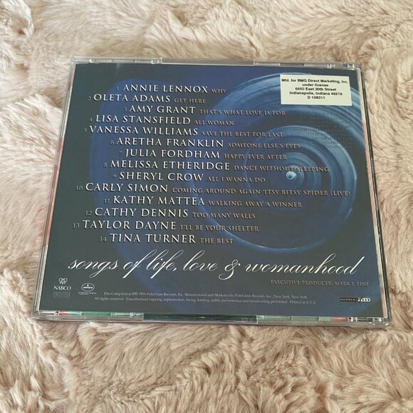 Various Women For Women CD 1994 Tina Turner, Sheryl Crow, Annie Lennox - Picture 7 of 7